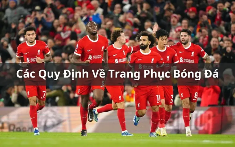 Những Quy Định Về Trang Phục Bóng Đá Thi Đấu Theo Tiêu Chuẩn FIFA Mới Nhất